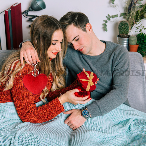 Xt Llaveros Pompon De Corazon Peluche Suave Moda Mayoreo
