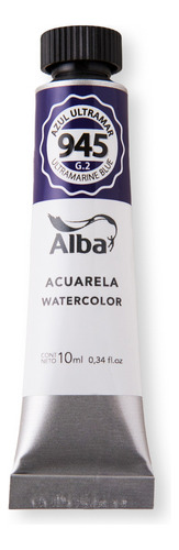 Acuarela Profesiona Alba Pomo 10ml Grupo 2 Color Azul ultramar - 945