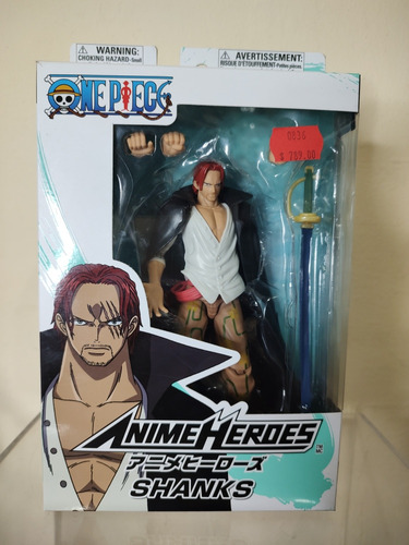 Bandai Anime Heroes Shanks One Piece Original A Msi