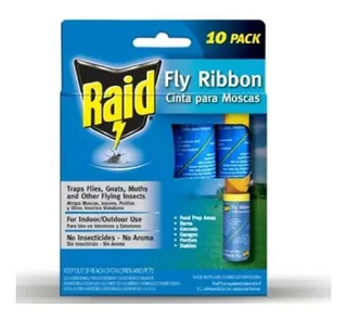 Raid Cinta Para Atrapar Moscas Fly Ribbon Americano