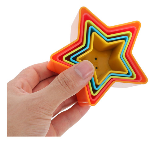5 Tazas Para Bebés: Juguete Educativo Con Números -