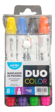Marcador De Pizarra - Duo Color