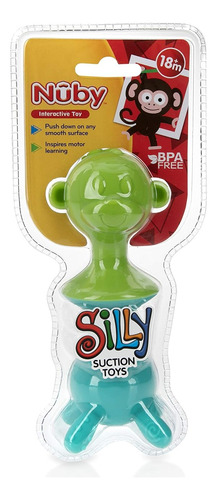 Nuby Silly Monkey Juguetes Interactivos De Succión Con Sonaj
