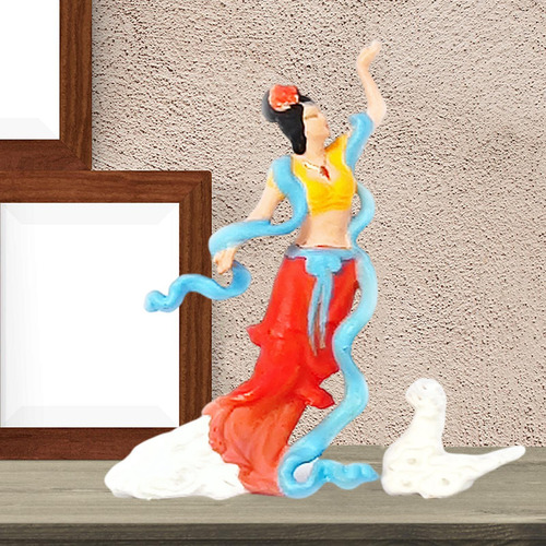 Modelo De Personas En Miniatura Chang'e 1:64 Con Decoración