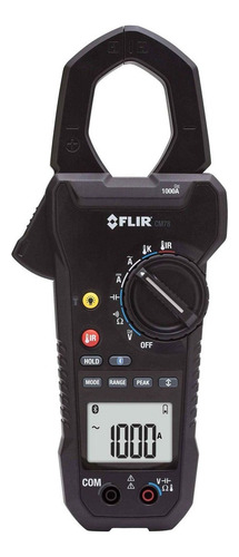 Alicate Amperímetro Digital Com Termômetro Ir Flir Cm78