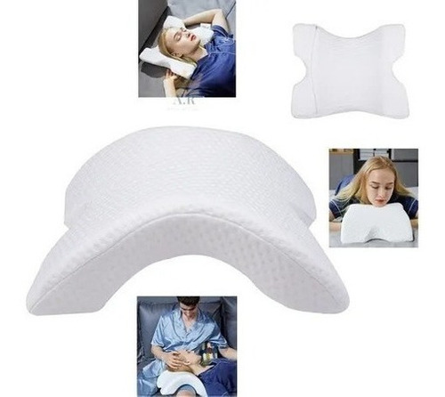 Almohada Memory Brazo Ortopédica Cojin Curvo Cervical