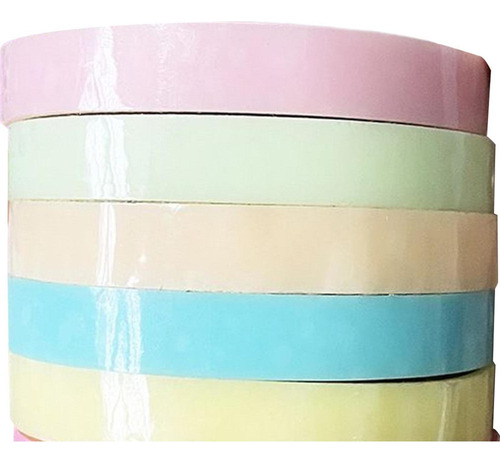 6x Cinta Adhesiva De Colores Para Hacer Bolas, Adorno