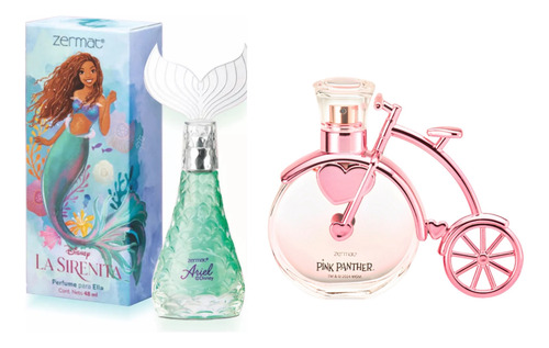 Zermat Pink Panther + Ariel Sirenita De Mar Fragancia Mujer
