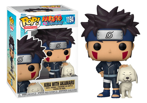 Funko Pop Animation - Naruto - Kiba With Akamaru  1194