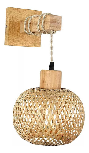 Projeto De Parede De Rattan Iluminação De Parede Casa De