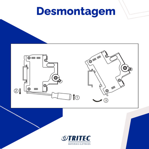 Disjuntor Monopolar Tramontina Tdj3 16a (tp C) 3ka/380v Mini