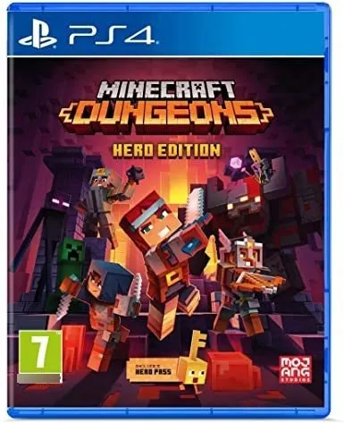 comprar Juego De Ps4 Minecraft Dungeons Nuevo Sellado 