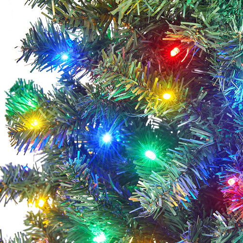 Árbol De Navidad Artificial 274 Cm Preiluminado 850 Luces Le