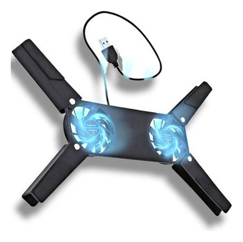 Suporte Base Notebook Com Cooler Usb De Ventilação