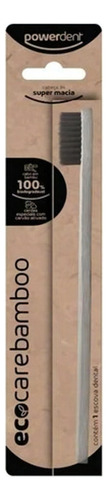 Escova De Dentes Ecocare Biodegradável Cabo De Bambu