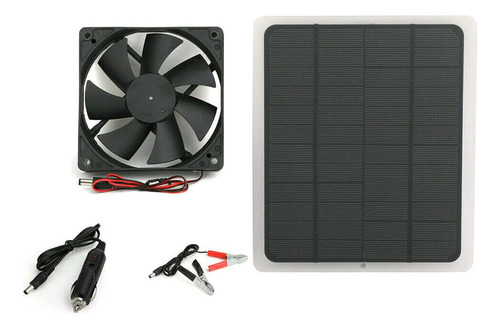 S 20w Energía Solar Placa Celular Ventilador Minitype