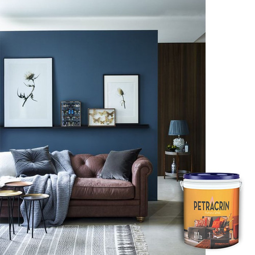 Petracrin Pintura Latex Exterior Color Ocre X 1l Sin Interes