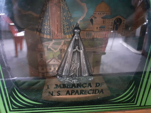 Imagem 4 de 10 de Antiga Rara Imagem N. S. Aparecida Na Tv Pé Palito Anos '60