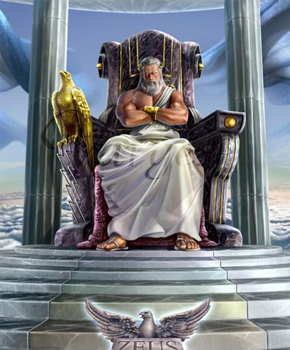 Adesivo De Parede Postér Arquétipo Zeus 