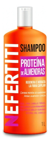 Shampoo Para Cabello Con Almendra Sin Parabenos 1l Nefertiti