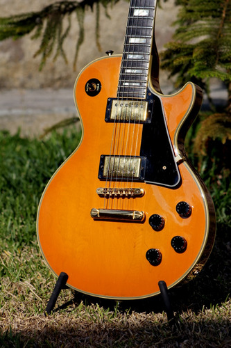 Vintage 1971 Gibson Les Paul Custom Natural -  Refinished 