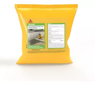 Sika Impermeabilizante En Polvo Concreto Y Mort Sikalite 5kg