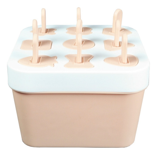 Molde Para Helados Paletas Caseras Deliciosas Color Rosa