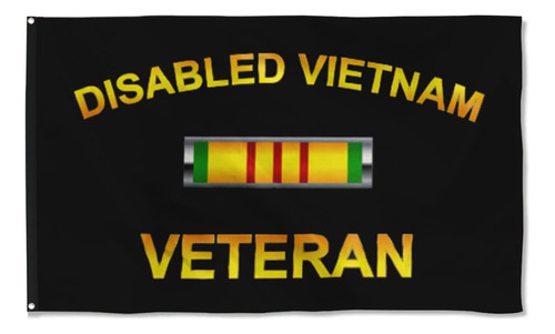 Fyon Bandera De Veterano De Vietnam Para Discapacitados, Pan