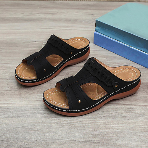 Yc Slipper Planas Versátiles Sandals, Antideslizantes Tacón