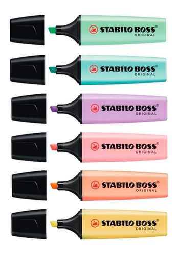 Destacador Stabilo Boss Pastel