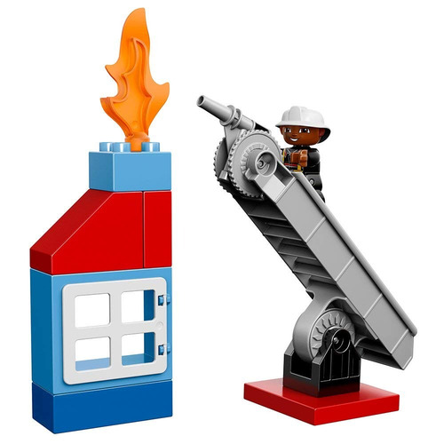 Kit De Lego Duplo 10592 Ciudad De Bomberos Del Edificio
