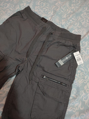 Bermuda Wtoo2 Talla S Color Gris Nuevo