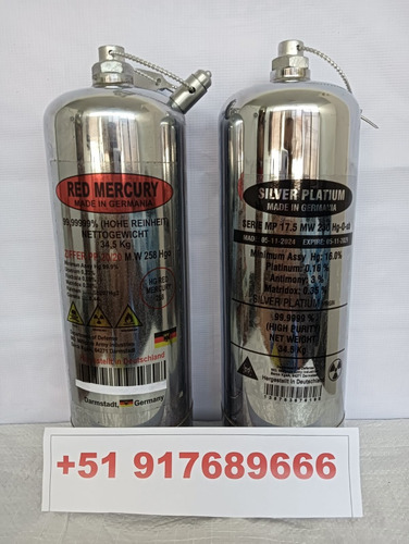 Mercurio Rojo Aleman Y Silver Con Matridox