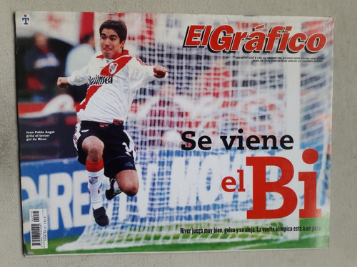 Revista El Gráfico Nº 4213 River Chacarita Trezeguet Francia