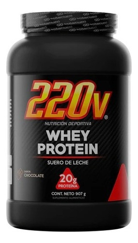 Solanum 220v Whey Protein Suero De Leche 907g Sabor Chocolate