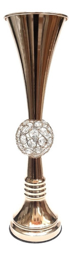 Florero Premium Mesa Fiesta Color Oro 45 Cm - Sheshu Color Dorado Candelabro