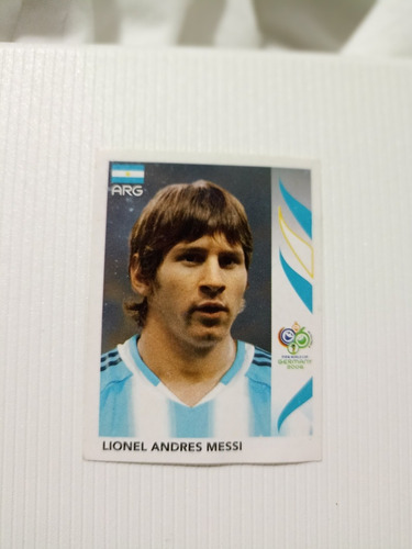 Imagen 8 de 10 de Lionel Messi Panini Alemania 2006