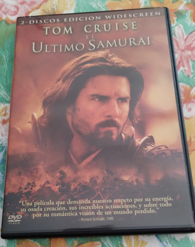 Dvd El Ultimo Samurai Tom Cruise Usado