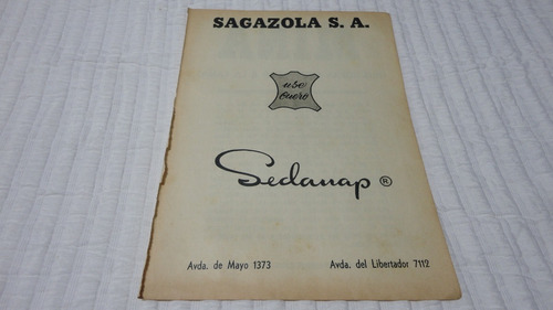Clipping Publicidad   Antigua Sagazola Cueros