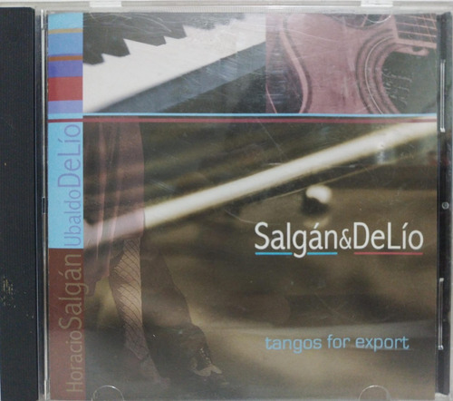 Salgan & Delio  Tangos For Export Cd Argentina