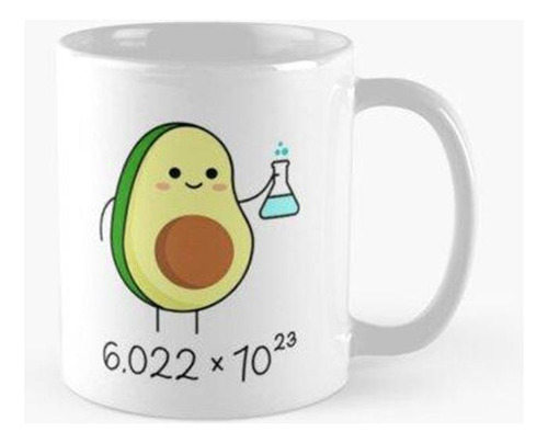 Taza El Juego De Palabras De Avogadro. Químico Lindo Del Agu