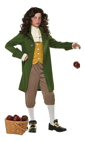 Boy's Sir Isaac Newton Costume Large