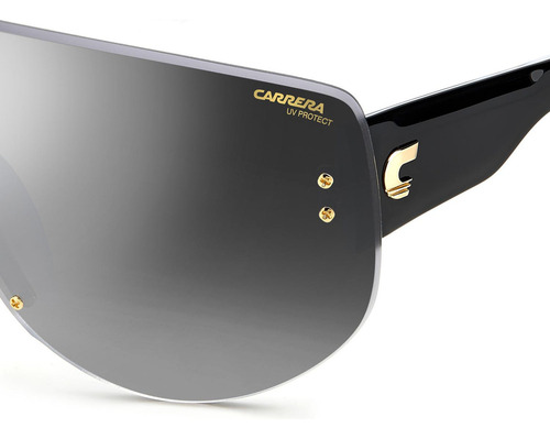 Lentes De Sol Carrera Para Mujer 20489079d99ic Color NEGRO-PLATEADO Color de la varilla Negro Color del armazón NEGRO-PLATEADO