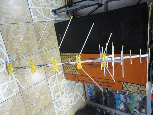 Imagen 5 de 6 de Antena Exterior Sitio Dificil Hd Para Led-lcd Grande $ 25,99