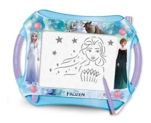 Pizarra Mágica Magnetica Frozen Con Lapiz Tapimovil Dfz07975