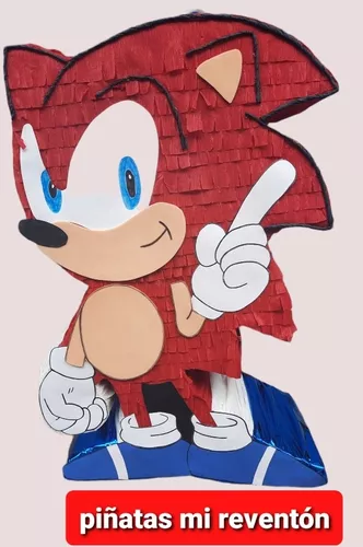 Piñata Sonic Rojo  Cuotas sin interés