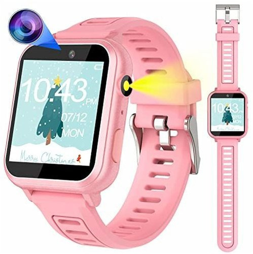 Ogihisu Smart Watch Para Niños 24 Juegos Pedometer H93qe
