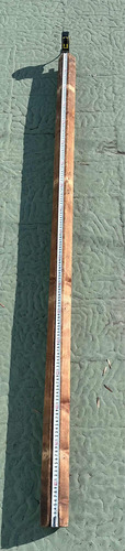 Eje De Madera Octogonal Reciclado 1.815 C/perno Punta (Usado)