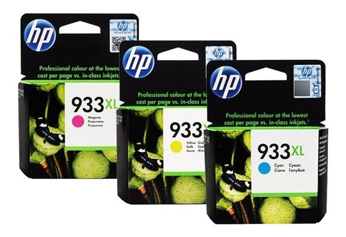  Cartucho Hp 933xl Cyan Amar Mag Cn054al -7610 7510 Vencido