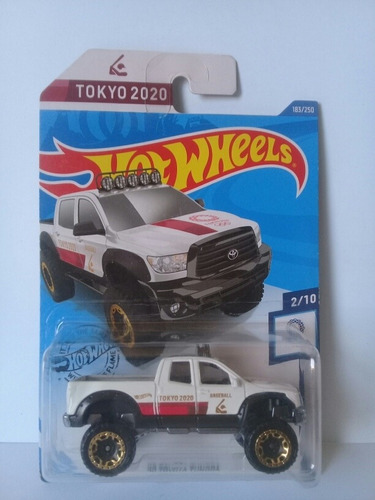 Hot Wheels 10 Toyota Tundra Tokyo Blanco 2018 Car